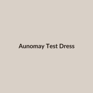 Aunomay Test Atelier Dress