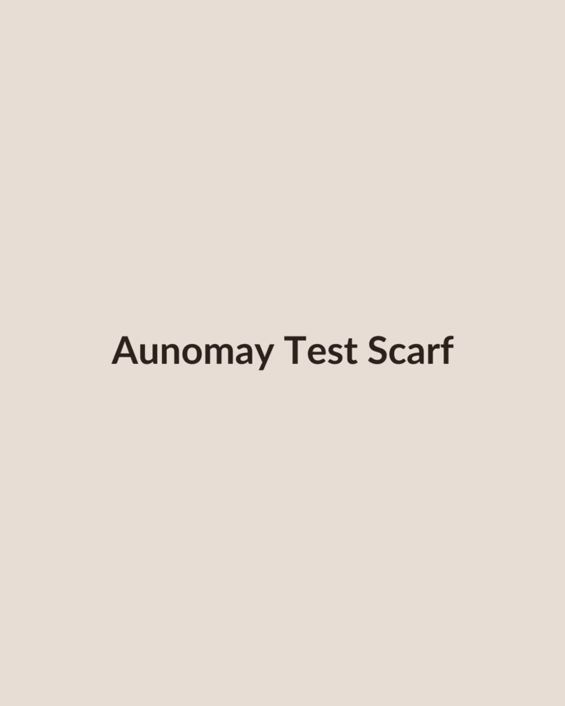 Aunomay Test Silk Scarf